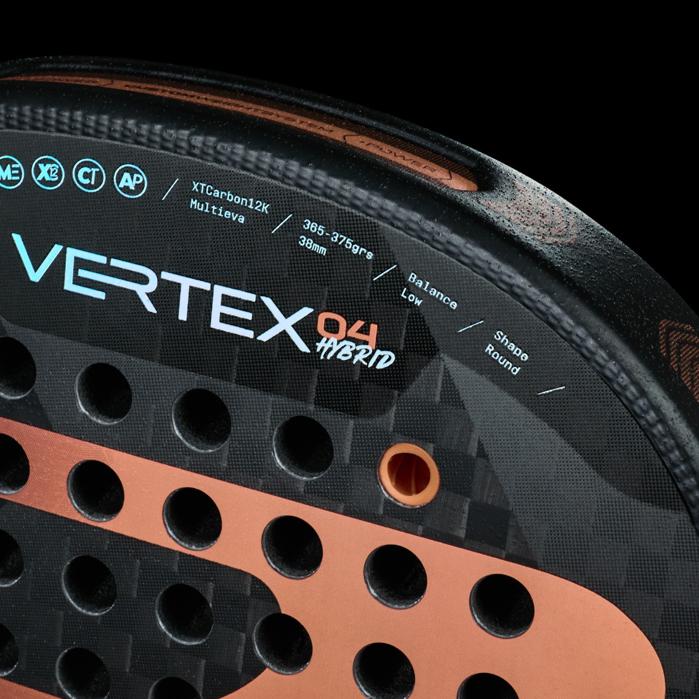PALA BULLPADEL VERTEX 04 HYBRID 25