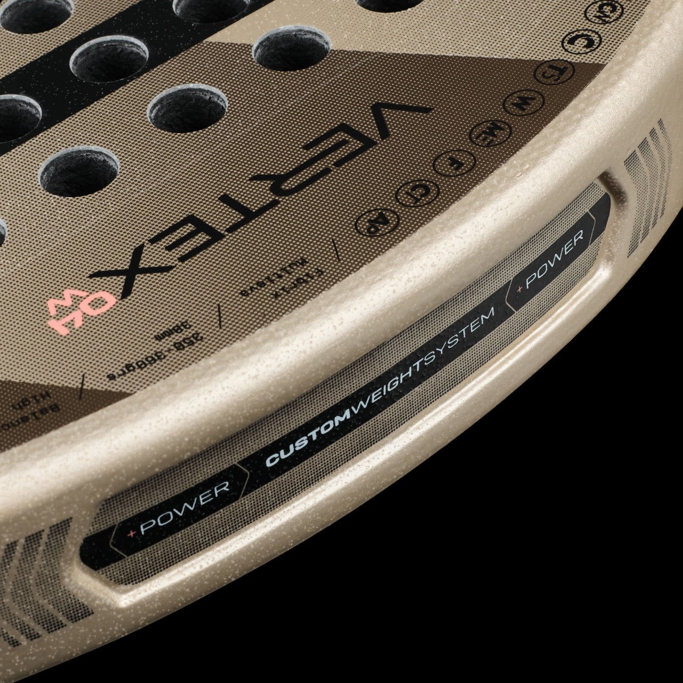 PALA BULLPADEL VERTEX 04 W 25
